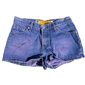 Vintage 90s Levis Silver Tab Hipster Purple Hue Jean Shorts- 7jr